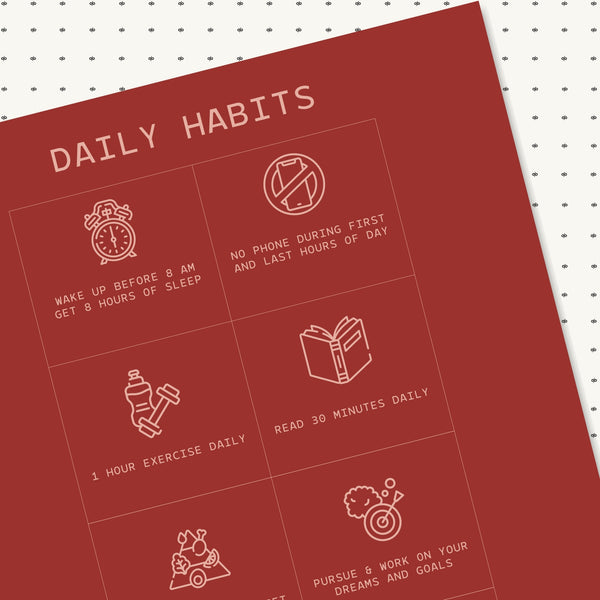 8 Daily Habits