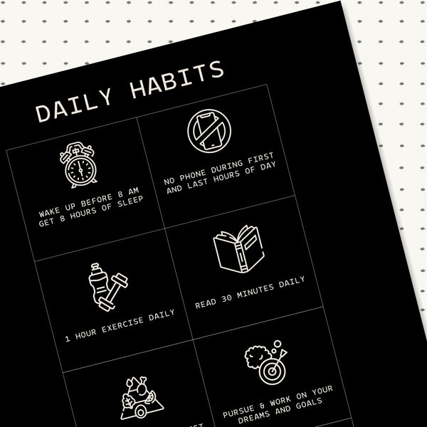 8 Daily Habits
