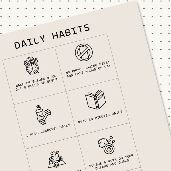 8 Daily Habits
