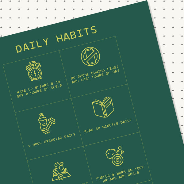 8 Daily Habits